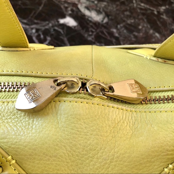 POUR LA VICTOIRE Brice Large Lemon Satchel Bag - Picture 6 of 8